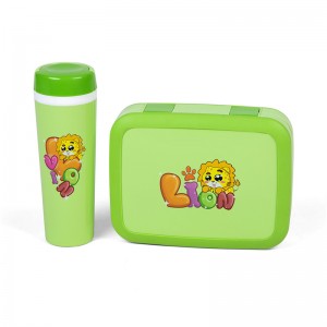 BPA-frei und lebensmittelechte Lunchbox mit 4 Fächern